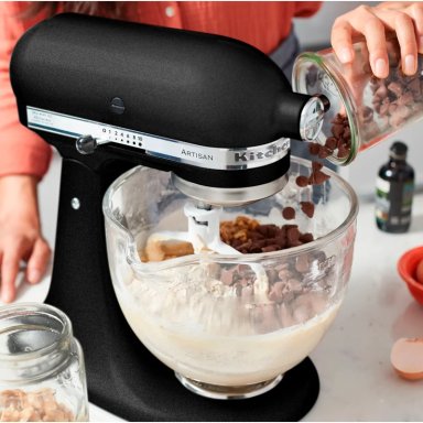 Batidora KitchenAid Artisan 4.8L Negro - 1