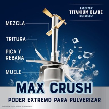 LICUADORA OSTER PROFESIONAL XTREME MIX CON IBLEND Y MAX CRUSH CON TECNOLOGÍA REVERSIBLE + VASO BLEND-N-GO BLSTXPG-BGW - 3