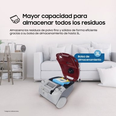 ASPIRADORA DE ARRASTRE 2000W VCC4190V3E/XZS - 9