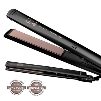 PLANCHA DE CABELLO GAMA ACTIVE OIL TECHNOLOGY CHIA - 3