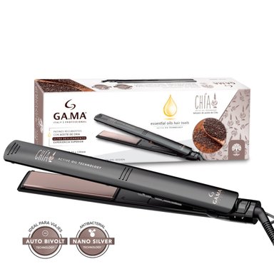 PLANCHA DE CABELLO GAMA ACTIVE OIL TECHNOLOGY CHIA - 4