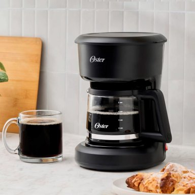 CAFETERA OSTER 5 TZS CON FILTRO REUTILIZABLE NEGRA BVSTDCS51B OSTER - 9