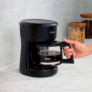 CAFETERA OSTER 5 TZS CON FILTRO REUTILIZABLE NEGRA BVSTDCS51B OSTER - 10