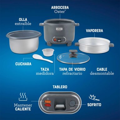 OLLA ARROCERA OSTER 2.2 LT CKSTRC12DFSKE - 9
