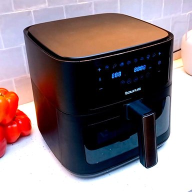 FREIDORA DE AIRE TAURUS 8 LT DIGITAL AERO CRISPY - 7