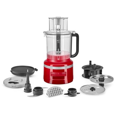 PROCESADOR DE ALIMENTOS KITCHENAID DE 9 TAZAS ROJO