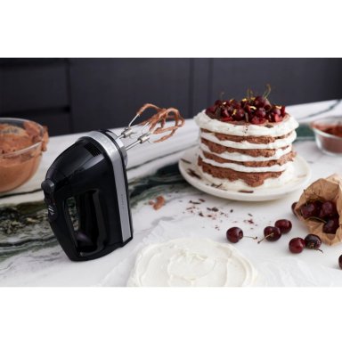 BATIDORA DE MANO KITCHENAID DE 9 VELOCIDADES NEGRO - 5