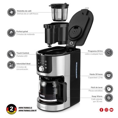 CAFETERA THOMAS GOTA A GOTA TH-145DMI - 6