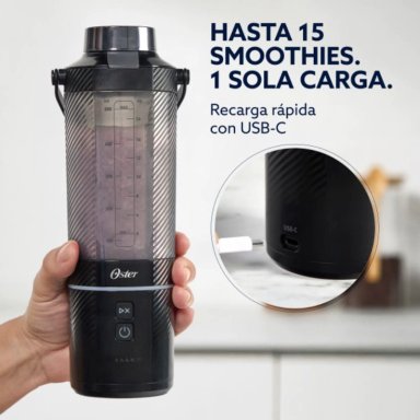 LICUADORA PORTÁTIL OSTER GOMAX BLSTGFP-B20 NEGRO - 3