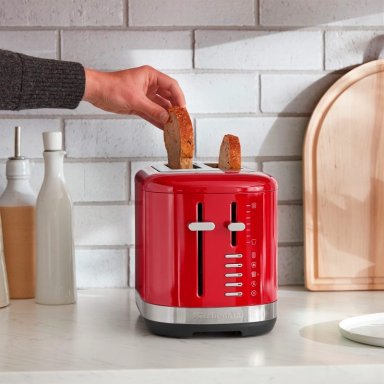TOSTADORA PARA DOS REBANADAS KITCHENAID ROJO - 4