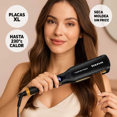PLANCHA DE CABELLO TAURUS PLASMA PRO TITANIUM - 2