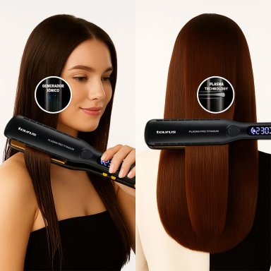PLANCHA DE CABELLO TAURUS PLASMA PRO TITANIUM - 8