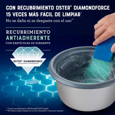 OLLA ARROCERA OSTER 3 EN 1 2.2 L CKSTRC12DFBLK - 2