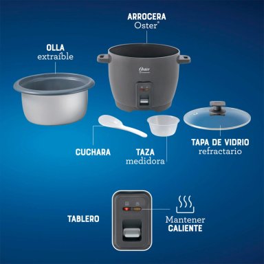 OLLA ARROCERA OSTER 1.8 L CKSTRCB10DFSKE - 7
