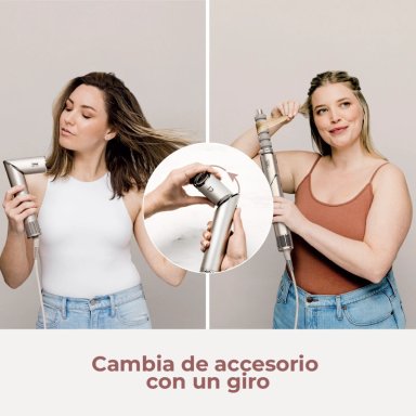 SECADORA CABELLO SHARK FLEXSTYLE 3 EN 1 SILVER - 2