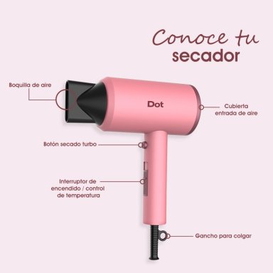 SECADOR DE CABELLO DOT TURBO - 6