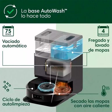 ASPIRADORA Y TREAPEADOR ROBOT IROBOT INALÁMBRICO ROOMBA COMBO 505 - 4