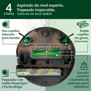 ASPIRADORA Y TREAPEADOR ROBOT IROBOT INALÁMBRICO ROOMBA MAX COMBO705 - 2