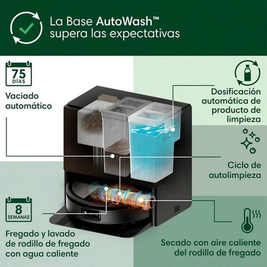 ASPIRADORA Y TREAPEADOR ROBOT IROBOT INALÁMBRICO ROOMBA MAX COMBO705 - 9