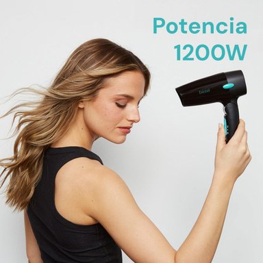 SECADORA DE CABELLO BEZEL PLEGABLE 1200W - 5