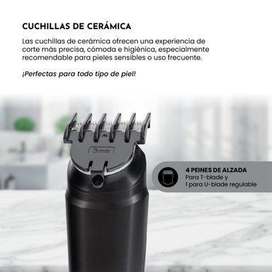CORTADORA DE CABELLO SIEGEN SG-8555 - 12