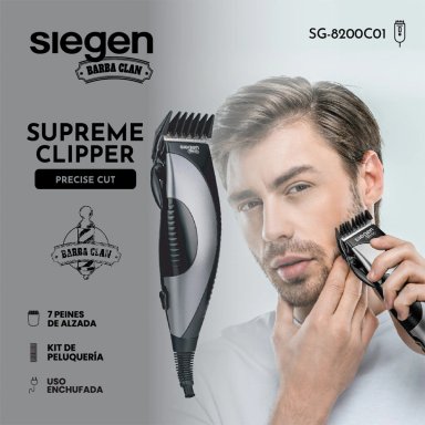CORTA PELO SIEGEN SUPREME CLIPPER SG-8200C01 - 2