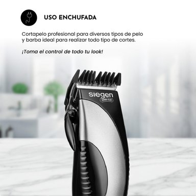 CORTA PELO SIEGEN SUPREME CLIPPER SG-8200C01 - 5
