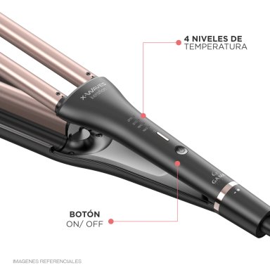 RIZADOR DE CABELLO GAMA X-WAVES KERATION - 3