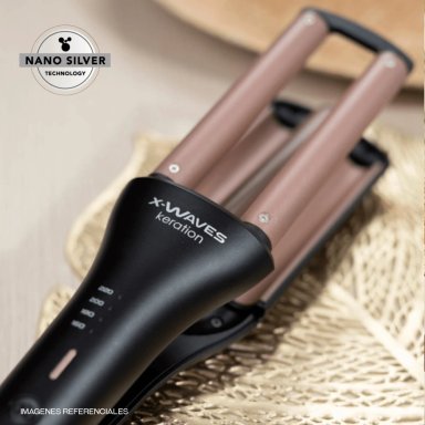 RIZADOR DE CABELLO GAMA X-WAVES KERATION - 7