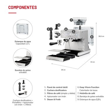 CAFETERA THOMAS ESPRESSO TH-170EMI - 5