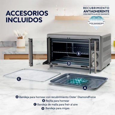 HORNO ELÉCTRICO OSTER 42L TSSTTV42FDDAFNS - 6