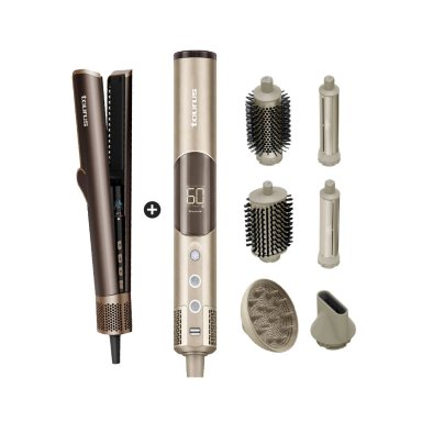 COMBO TAURUS MULTISTYLER AIR PRO FLEX 6 EN 1 + ALISADORA SECADORA PLASMA FUSIÓN - 3