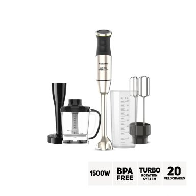 BATIDORA DE INMERSIÓN TAURUS BAPI 1500 LUXE FULL SET - 2