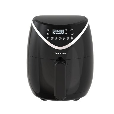 COMBO TAURUS LICUADORA ELITE 1600W + FREIDORA DE AIRE 2.6L BLACK FRYER II - 11