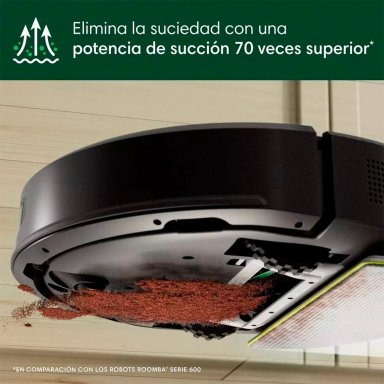ASPIRADORA ROBOT IROBOT INALÁMBRICA ROOMBA COMBO 105 PLUS - 5