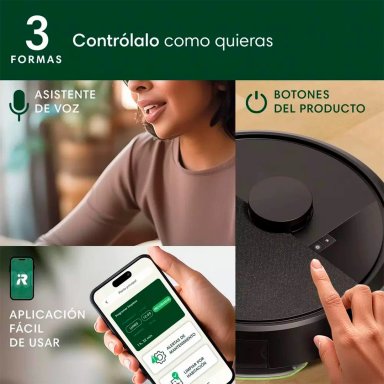 ASPIRADORA ROBOT IROBOT INALÁMBRICA ROOMBA COMBO 105 PLUS - 6