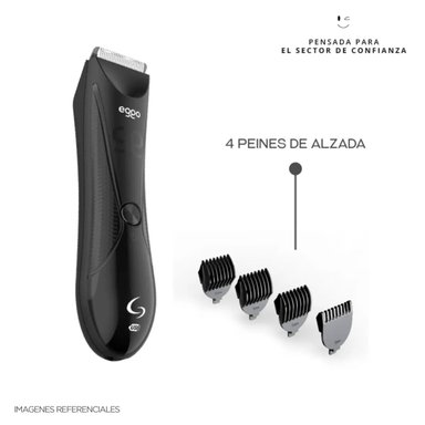 MÁQUINA AFEITADORA GAMA INTIMA MASCULINA EGGO - 5