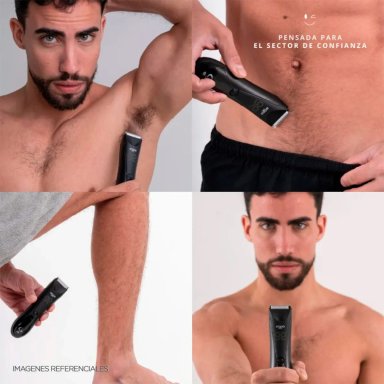 MÁQUINA AFEITADORA GAMA INTIMA MASCULINA EGGO - 10