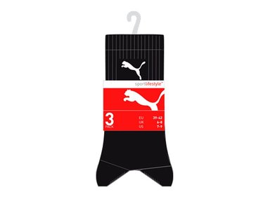MEDIAS  UNISEX PUMA PACK 03 S 880355 01 ALGODÓN MULTICOLOR - 3