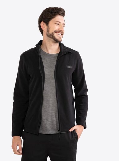 CASACA  HOMBRE RESCUE FLEECE M TT NEGRO - 2