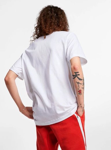 POLO HOMBRE NIKE SPORTWEAR CLUB TEE AR4997-101 BLANCO - 2