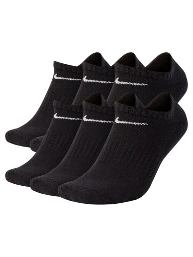 MEDIAS NIKE PACK 6 EVERYDAY CUSH NEGRO