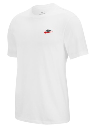 CAMISETA DEPORTIVA HOMBRE NIKE M NSW CLUB TEE ALGODÓN BLANCO - 3
