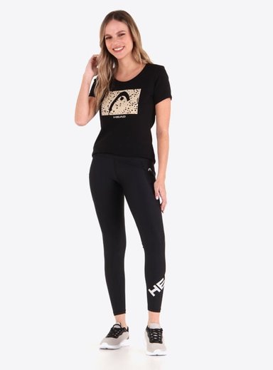 MALLA MUJER HEAD HIGH LOGO TTEM NEGRO