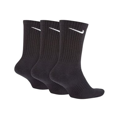 PACK X3 MEDIAS UNISEX NIKE U EVERYDAY CUSH CREW SX7664-010 NEGRO - 2
