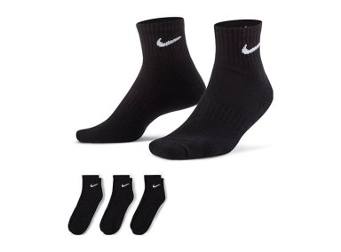 MEDIAS DEPORTIVAS UNISEX NIKE SX7667-010 NEGRO - 3 PACK