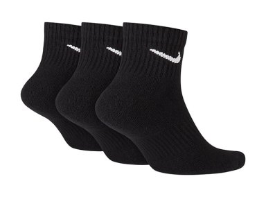 3 PACK MEDIAS DEPORTIVAS UNISEX NIKE NEGRO - 2