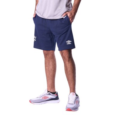 SHORT FÚTBOL HOMBRE UMBRO EBLSPV2305-Y70 ESSENTIAL ALGODÓN AZUL