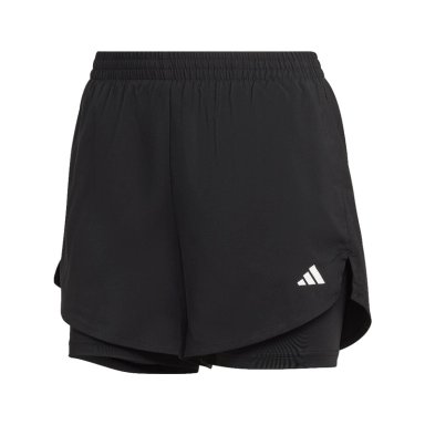 SHORTS ENTRENAMIENTO MUJER ADIDAS AEROREADY MINIMAL DOS EN UNO - 6
