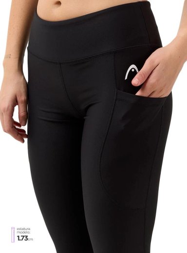 MALLA MUJER HEAD TRAIN 7/8 TTEM NEGRO - 4